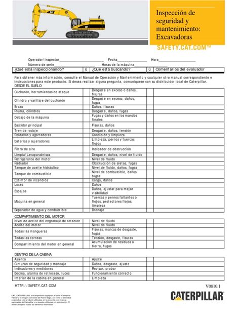 mini excavator manual|mini excavator maintenance checklist.